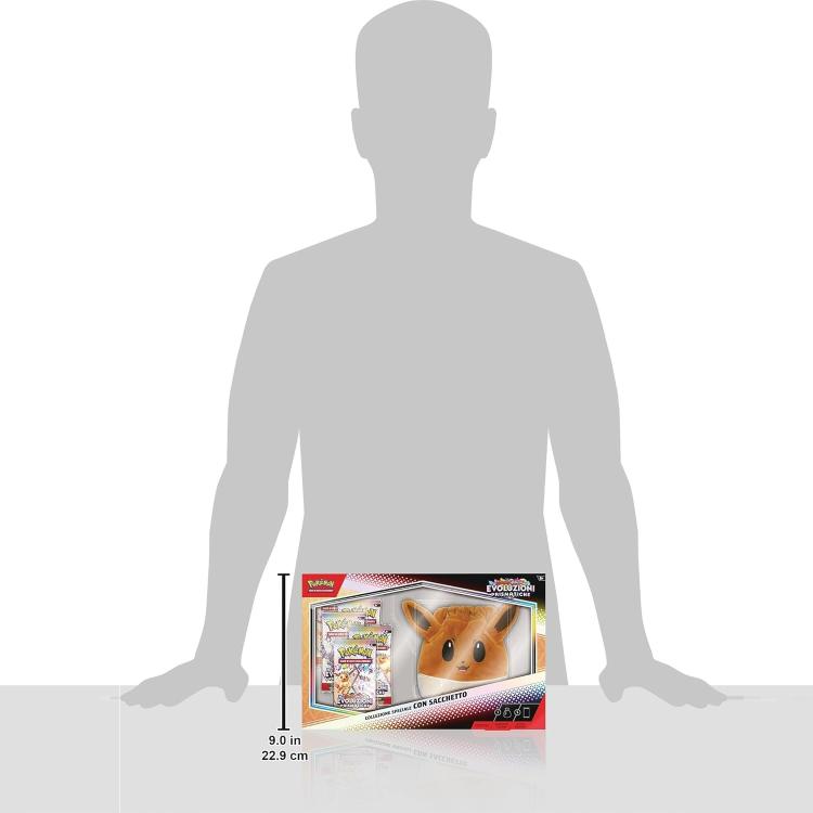 Pokémon - Prismatic Evolution: Special Collection 5 Booster Packs With Pouch Ita