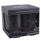 Paladone DC Comics Mug: Batman "Batarang Shaped Mug" Ceramic With Handle 450Ml