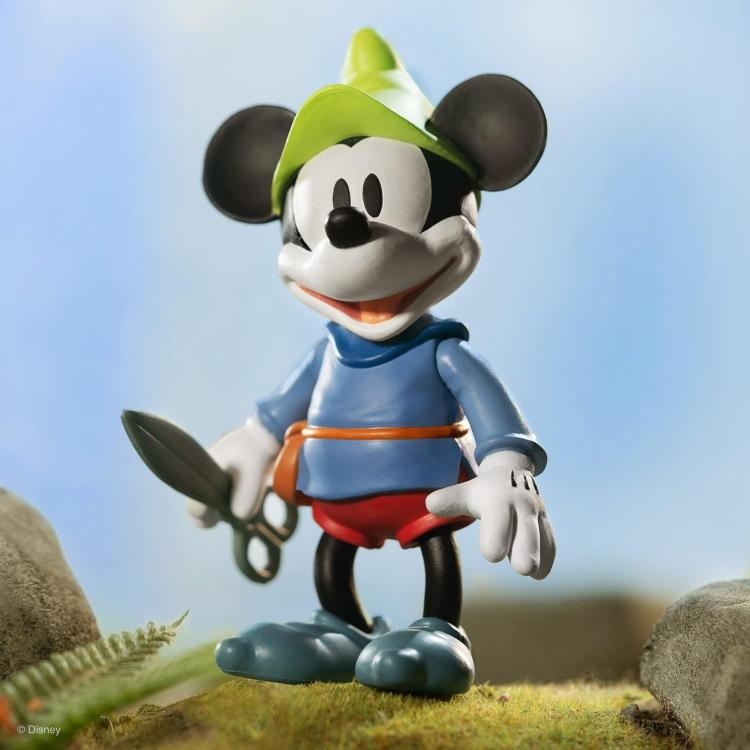 Super7 Disney Mickey & Friends "Mickey Mouse" Action Reaction Figure Tailor 9Cm