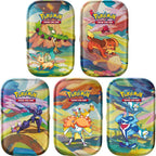 Pokemon Mini Tin: Paldea Sfavillante Collezione Gcc Tcg (Ceruledge E Goomy) Ita