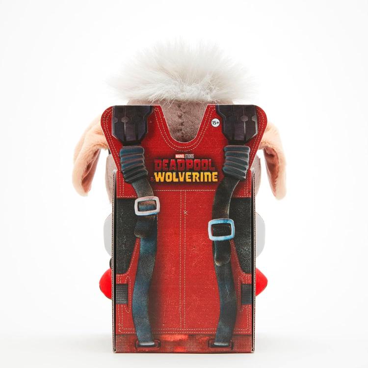 Marvel: Plush Deadpool Wolverine (Dogpool) Official Disney Plush Toy 25Cm