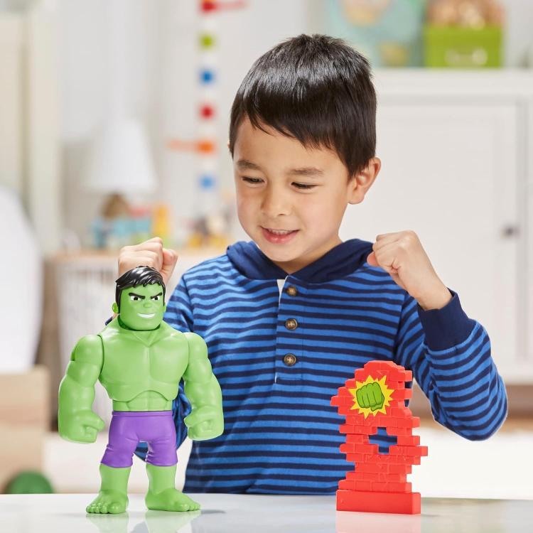 Hasbro Marvel Power Smash Hulk Spidey and Friends 25cm F5067 Action Figure