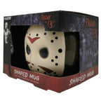 Paladone Friday The 13Th "Jason Voorhees" Shaped Mug Ceramic Coffee Mug 500ml