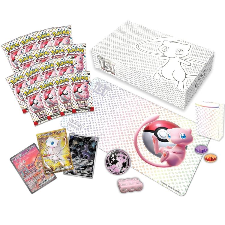 Pokemon - Ultra Premium Collection "Scarlet & Violet 151" Mew GCC Cards