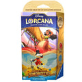 Disney Lorcana Into the Inklands Starter Deck Ruby/Sapphire Card TCG Italian