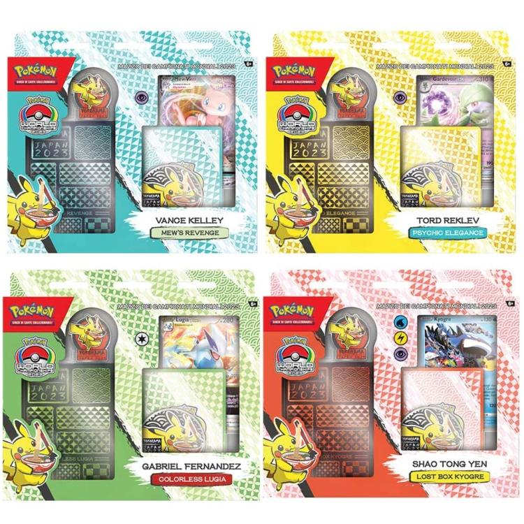 Pokémon Mazzo Dei Campionati Mondiali Gcc 2023 (Shao Tong Yen) Box Kyogre Ita