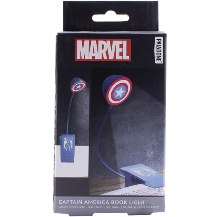 Paladone Marvel Captain America Shield Official Clamp Reading Light