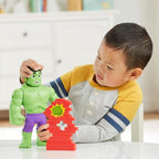 Hasbro Marvel Power Smash Hulk Spidey and Friends 25cm F5067 Action Figure