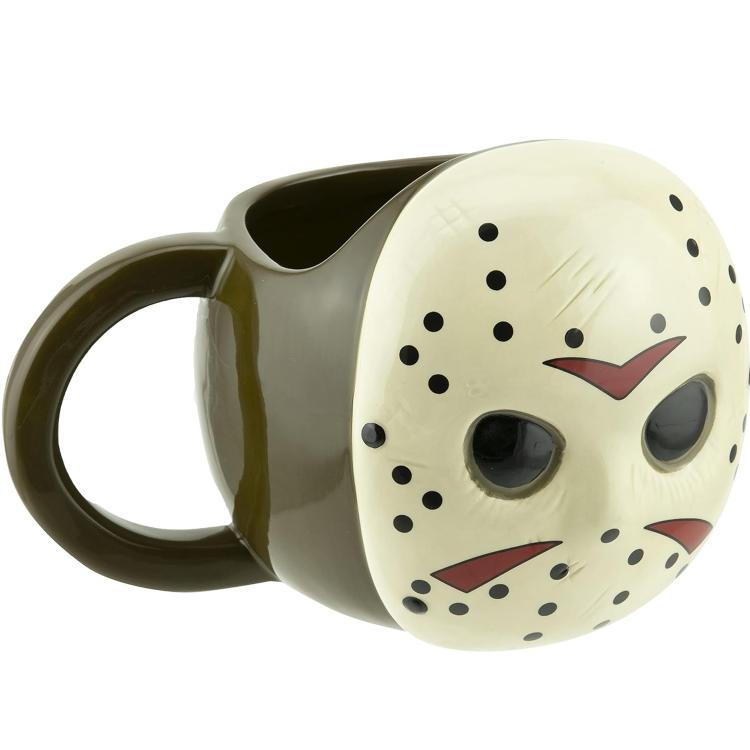 Paladone Friday The 13Th "Jason Voorhees" Shaped Mug Ceramic Coffee Mug 500ml