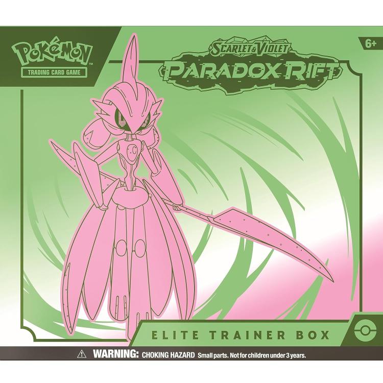 Pokemon Paradox Rift Elite Trainer Box (Iron Valiant) Cards - Eng