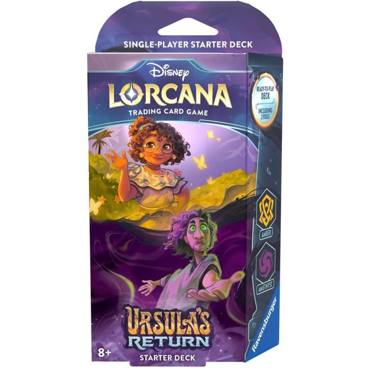 Disney Lorcana "Ursula's Return" Display 8-Pack Starter Deck Ursula's Return Eng
