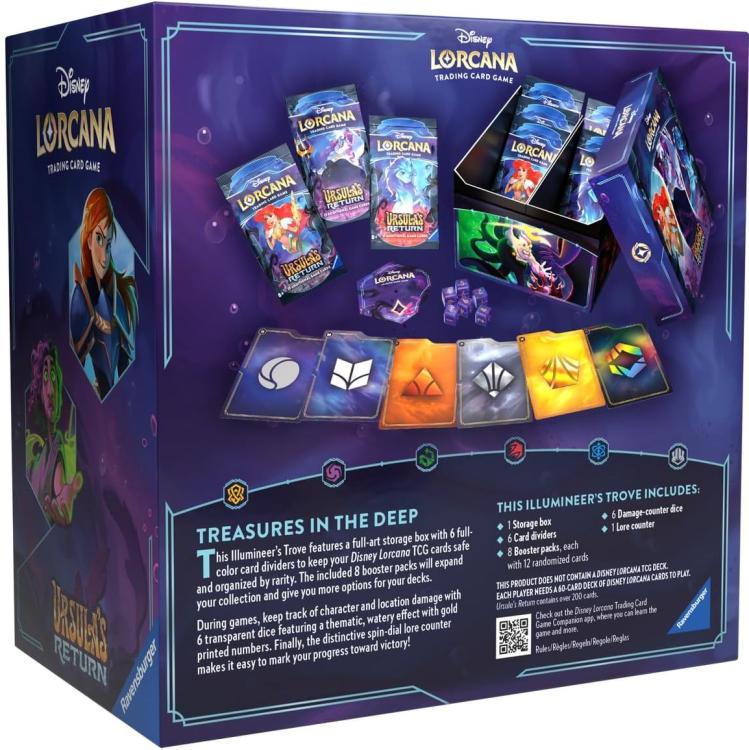 Disney Lorcana (Ursula's Return) Illumineer's Trove - Pack Trading Card Game Eng
