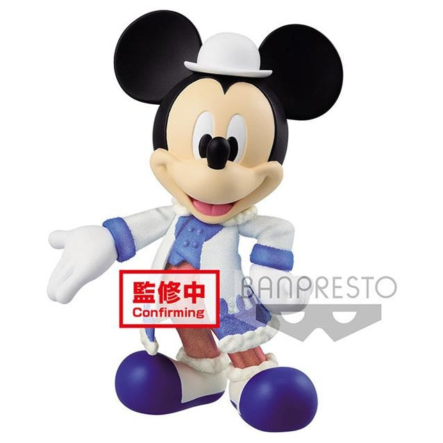 BANPRESTO Q POSKET DISNEY - FLUFFY PUFFY MICKEY MOUSE FIGURE BANDAI