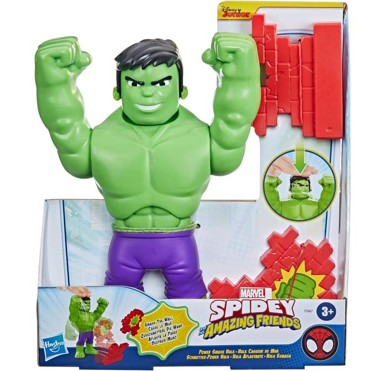Hasbro Marvel Power Smash Hulk Spidey and Friends 25cm F5067 Action Figure