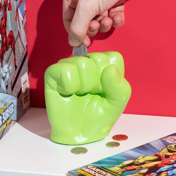 Paladone Marvel "Hulk Fist Money Bank" Fist Figure Coin Holder