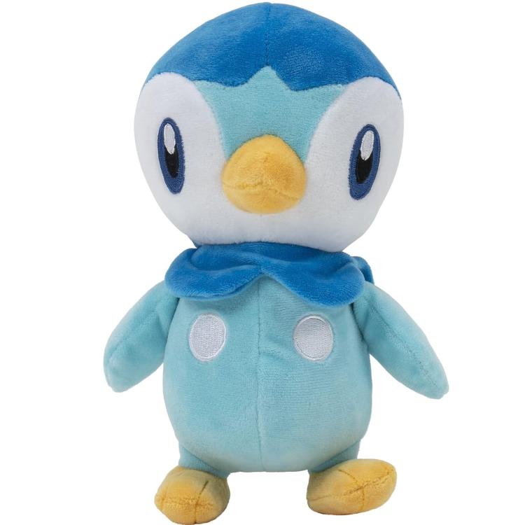 Pokémon - Plush (Piplup) 20cm Stuffed Animal Plush Toy with Details for Children