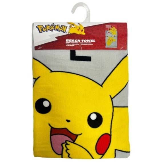 Pokemon Pikachu Beach Towel Microfiber Beach Towel 140x70cm