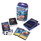Disney Lorcana "Ursula'S Return" Starter Deck Sapphire/Steel Carte Card Tcg Eng