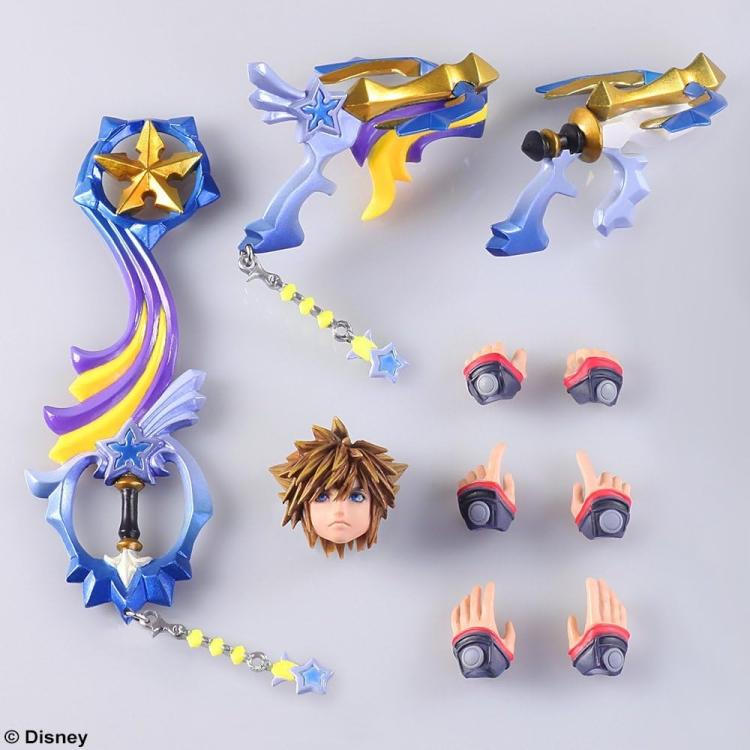 Square Enix - Kingdom Hearts III: Bring Arts (Sora) 6 Inch Action Figure Disney