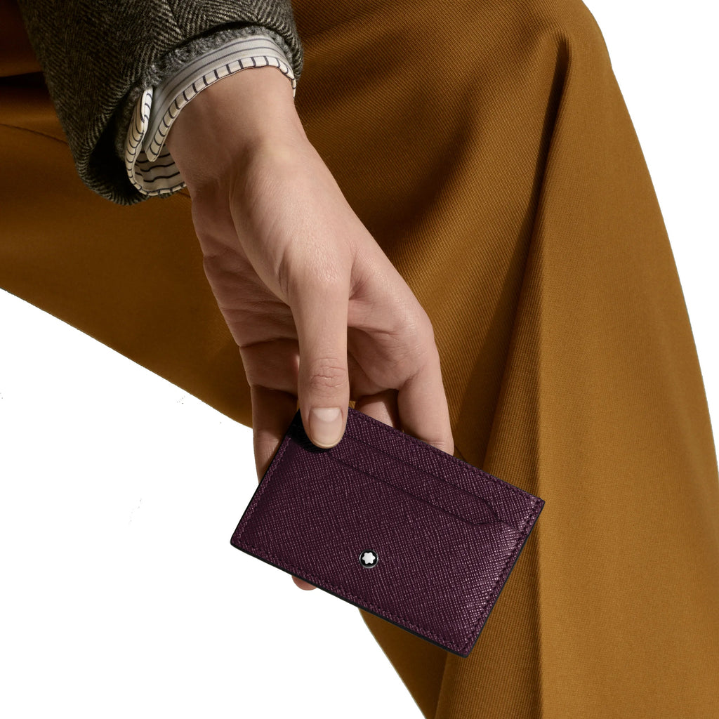 Montblanc 5-compartment Card Holder Sartorial Cassis 199375