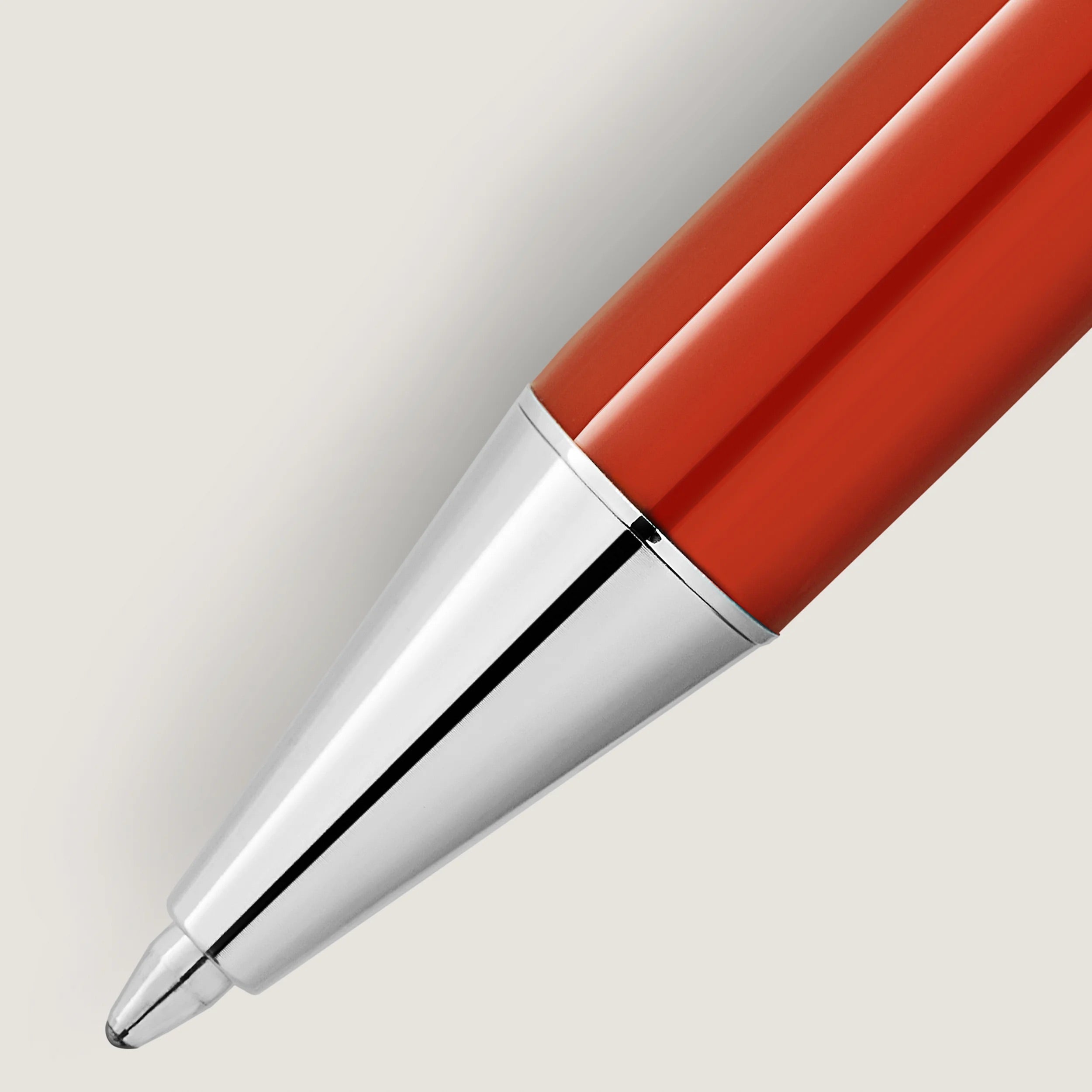 Montblanc Heritage Rouge et Noir "Baby" Special Edition Coral Color Ballpoint Pen 127858