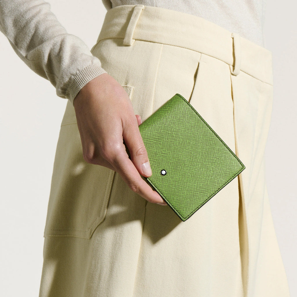 Montblanc 8-compartment wallet Sartorial multi lime/cassis 199356
