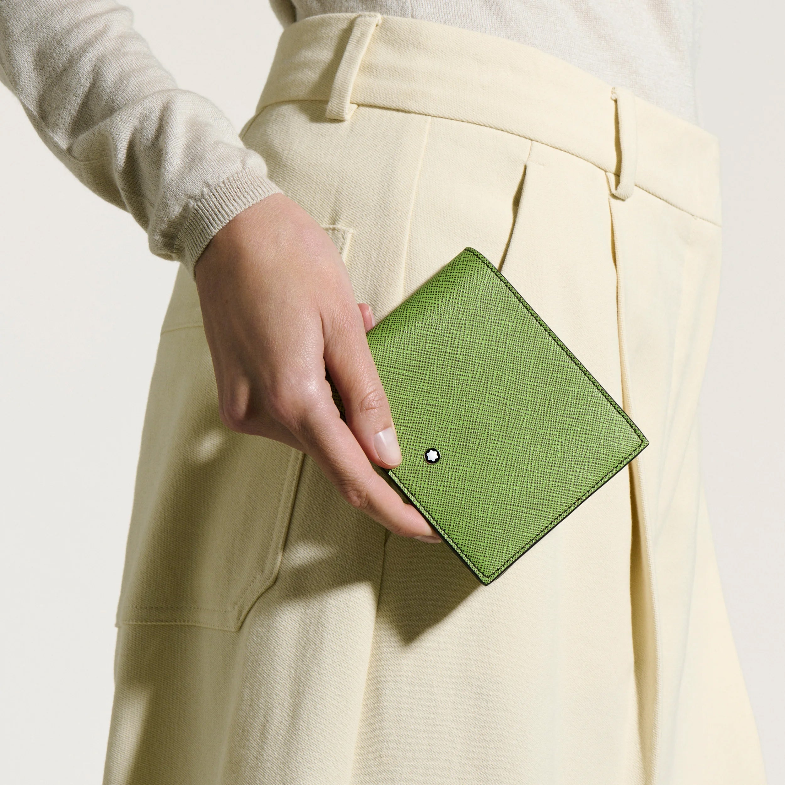 Montblanc 8-compartment wallet Sartorial multi lime/cassis 199356