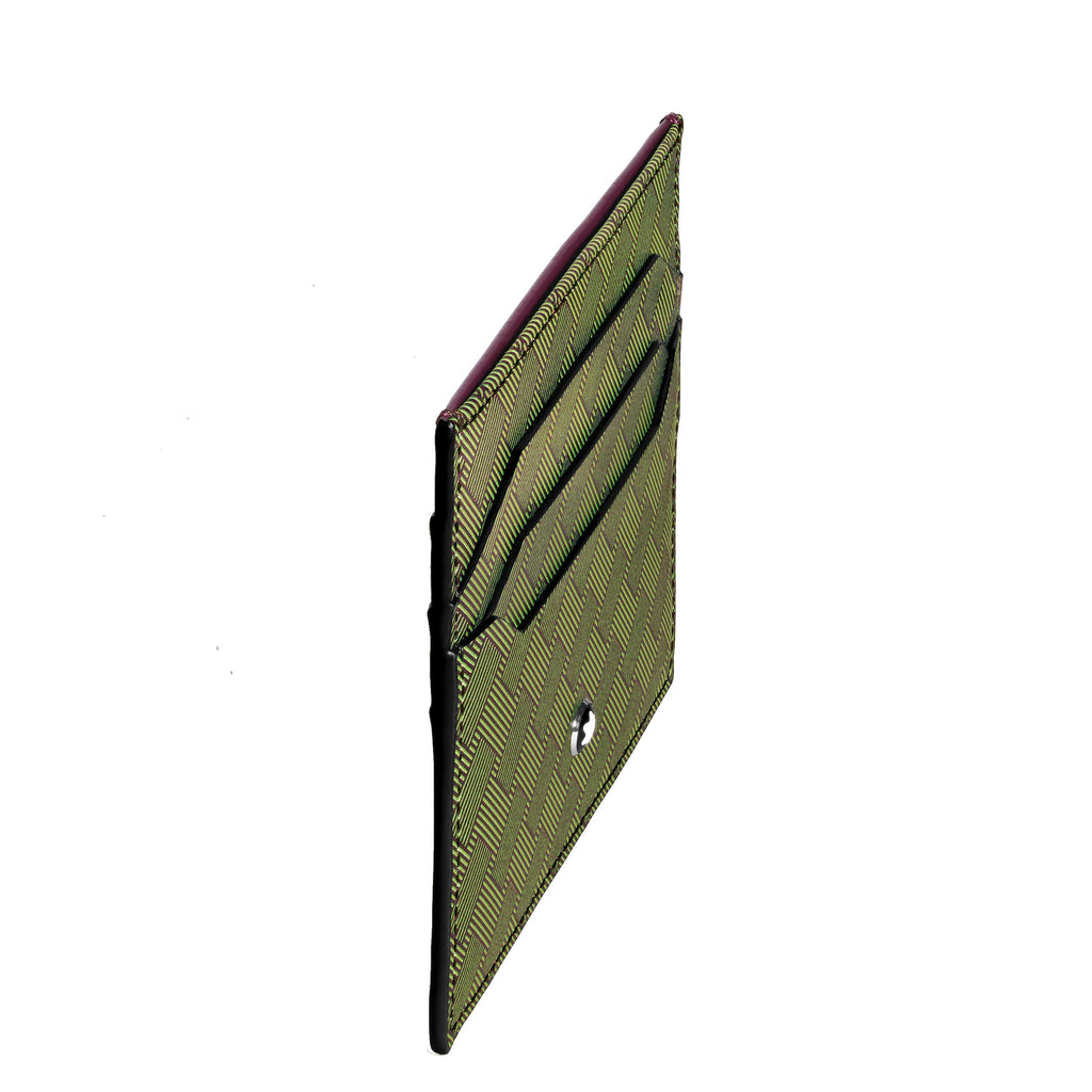 Montblanc 6-compartment card holder Extreme 3.0 multi lime/cassis 199401