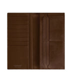 Montblanc wallet 14 compartments Meisterstück, zippered pocket shaded brown 220318