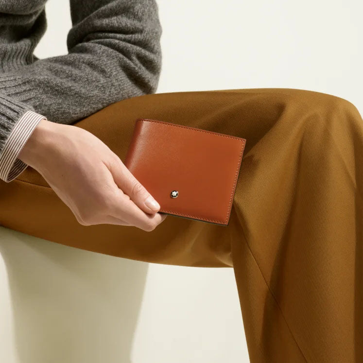 Montblanc Meisterstück 6-compartment wallet rust 198806
