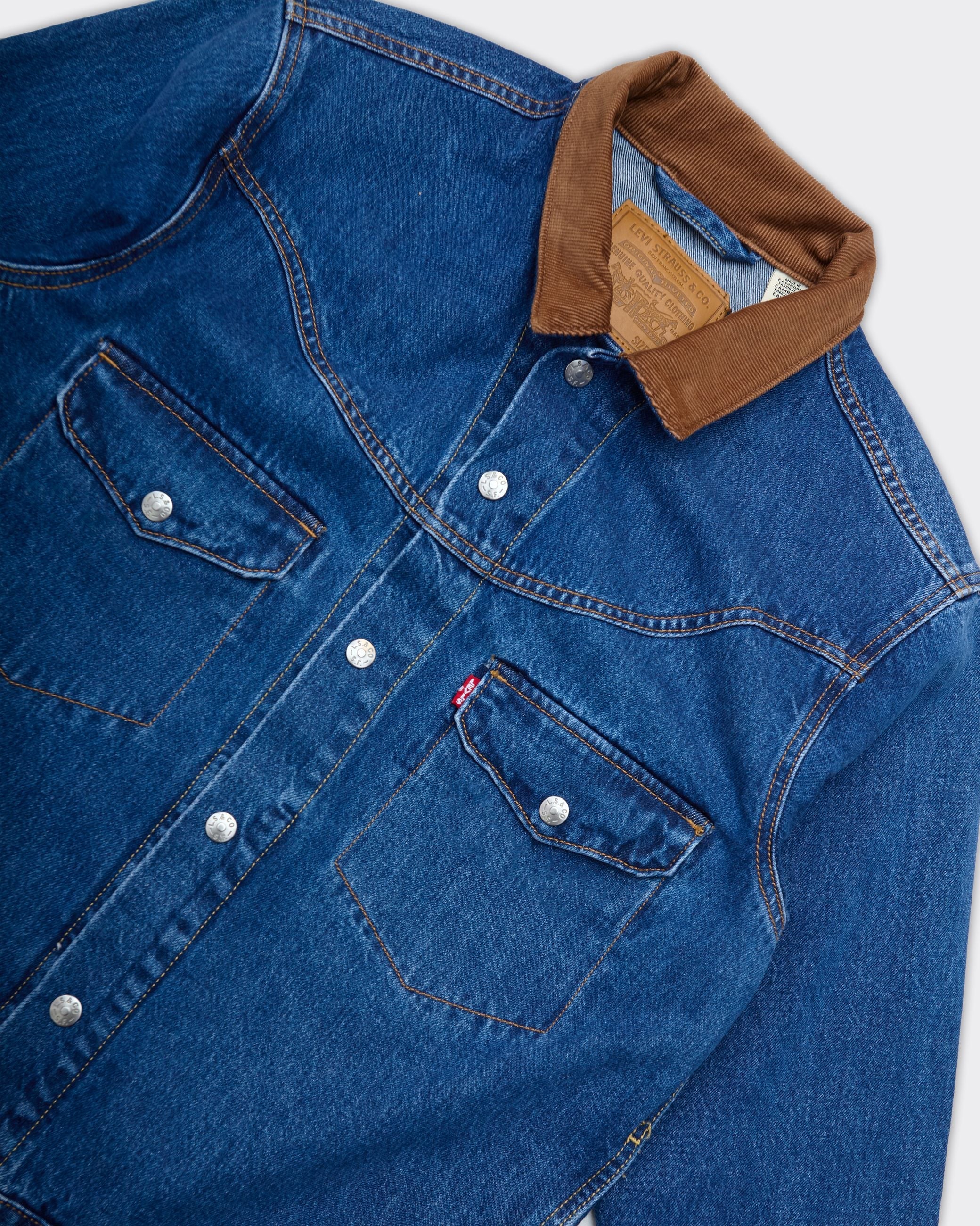 Giacca Jeans Western Shorthorn Dark Indigo