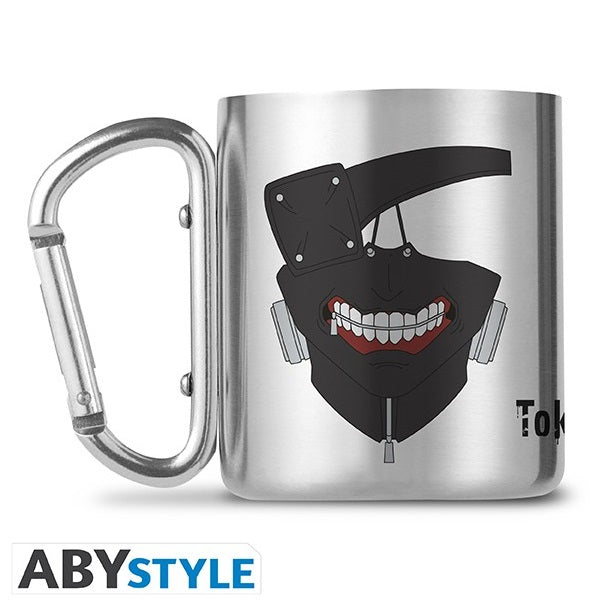 ABYSTYLE METAL MUG TOKYO GHOUL "MASK" KEN KANEKI MUG CUP HANDLE 320ML