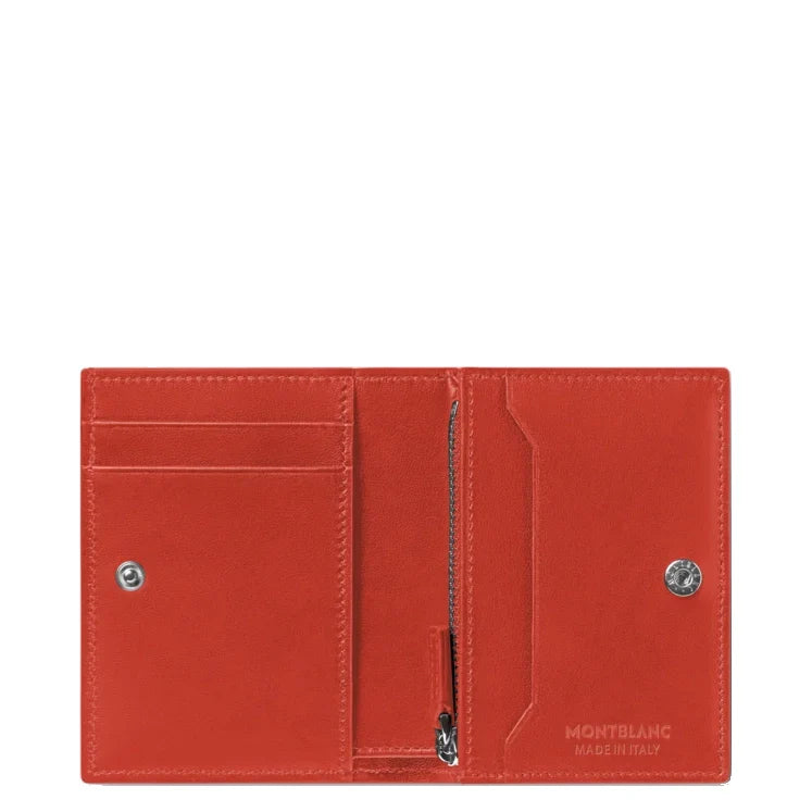 Montblanc Soft Continental Coral Wallet Nano 198009