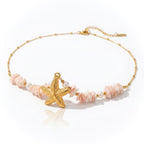 Collana con stella marina
