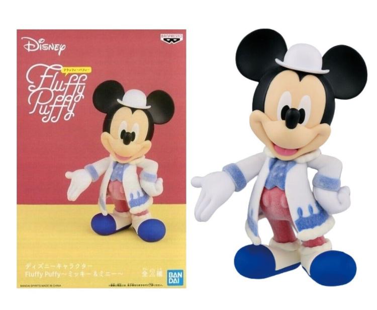 BANPRESTO Q POSKET DISNEY - FLUFFY PUFFY MICKEY MOUSE FIGURE BANDAI