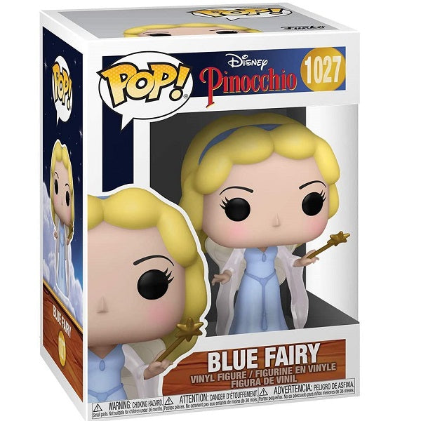 Funko Pop! Disney Pinocchio (1027) Blue Fairy Vinyl Figure 9Cm