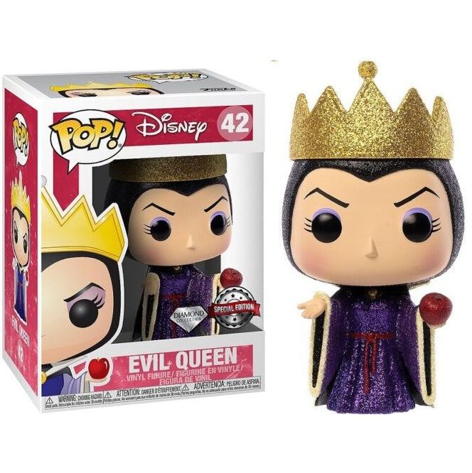 Funko Pop! Animation Disney - (42) Evil Queen W/ Apple Special Diamond Glitter