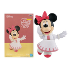 BANPRESTO Q POSKET DISNEY - FLUFFY PUFFY MINNIE MOUSE FIGURINE BANDAI 10CM