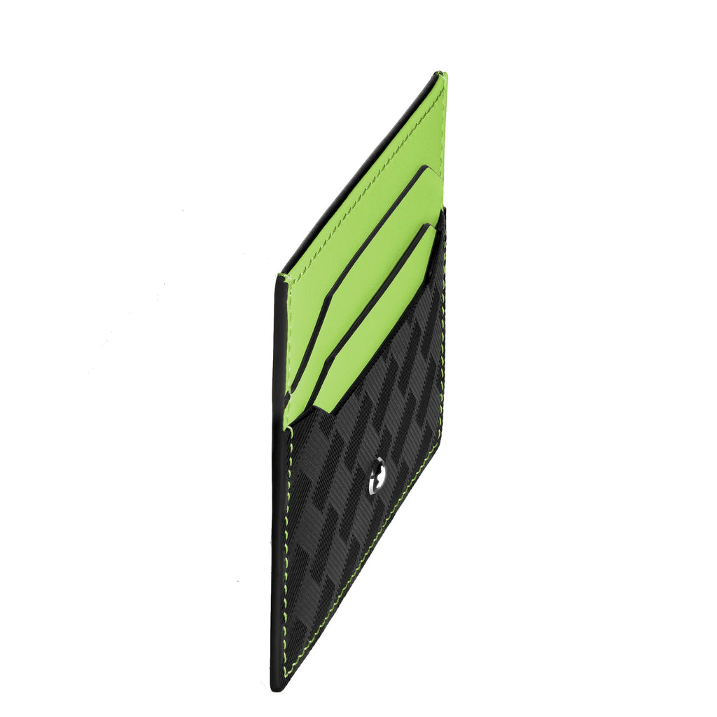 Montblanc 6-compartment Card Holder Extreme 3.0 Black/Lime 199418