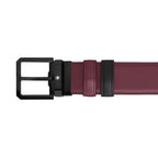 Montblanc Reversible Belt 35 mm Black/Cassis Leather 199651