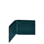 Montblanc 6-compartment wallet with removable card holder Soft Blue Legion 198745