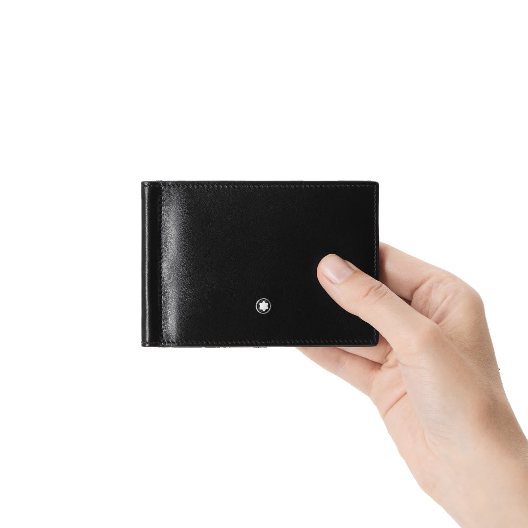 Montblanc Meisterstück 6-compartment wallet with money clip black 198313