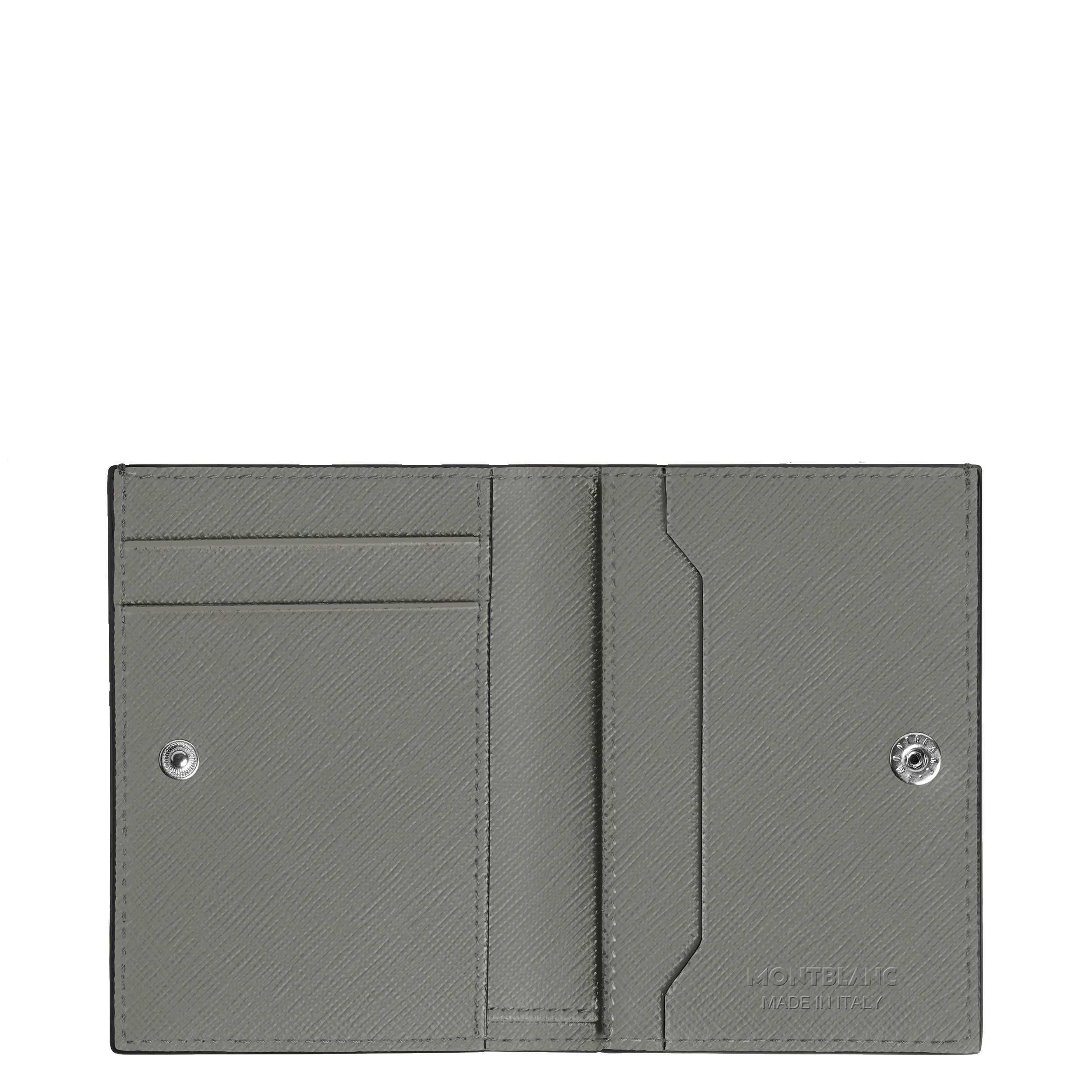 Montblanc mini wallet 4 compartments Sartorial medium grey 199374