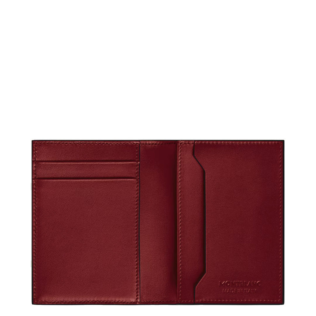 Montblanc 4cc Dark Rust Meisterstück Credit Card Holder 198811