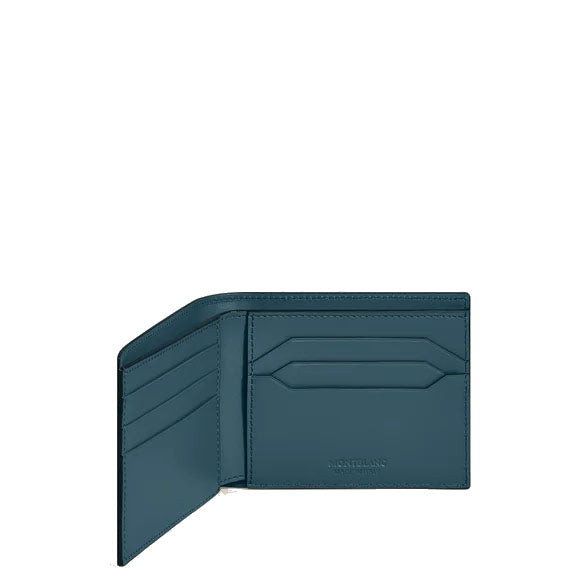Montblanc 6-compartment Extreme 3.0 wallet aviation blue 198868
