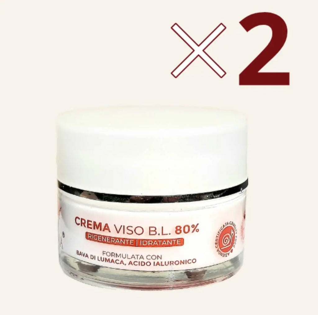 Snail Slime Face Cream 80% Kit X2