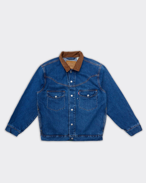 Giacca Jeans Western Shorthorn Dark Indigo