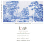 Vintage Wall Mural - Aqua Memories Lovalù