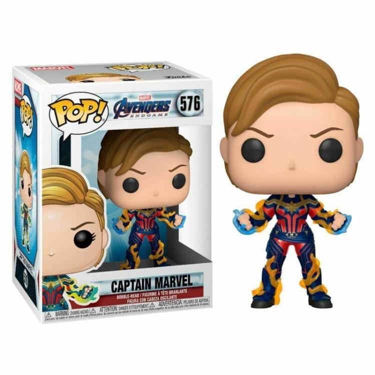 Funko Pop! Avengers Endgame - Captain Marvel (576) Vinyl Action Figure Girl