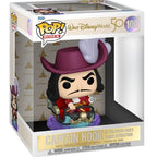 Funko Pop Walt Disney Wolrd 50 Anniversary Captain Hook Flight 109 Vinyl Figure